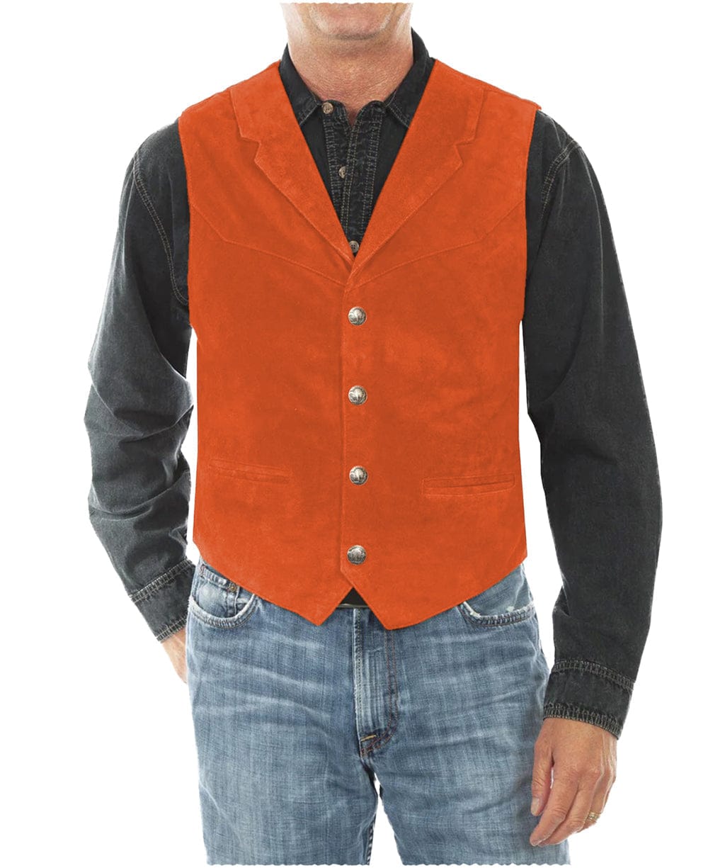 aesido Men's Vest Notch Lapel Waistcoat